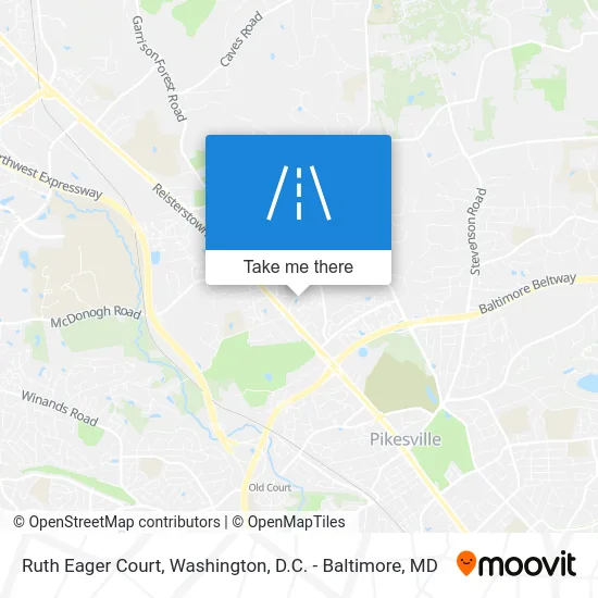 Ruth Eager Court map