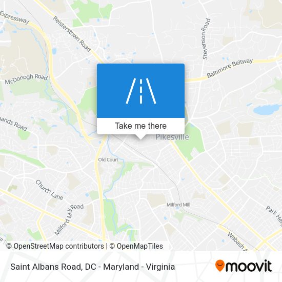 Mapa de Saint Albans Road