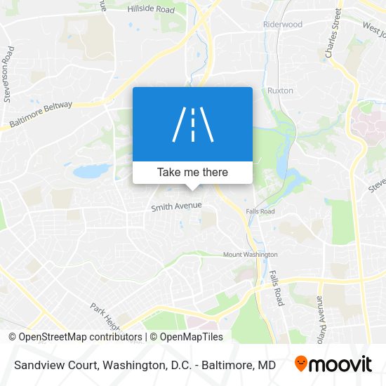 Sandview Court map