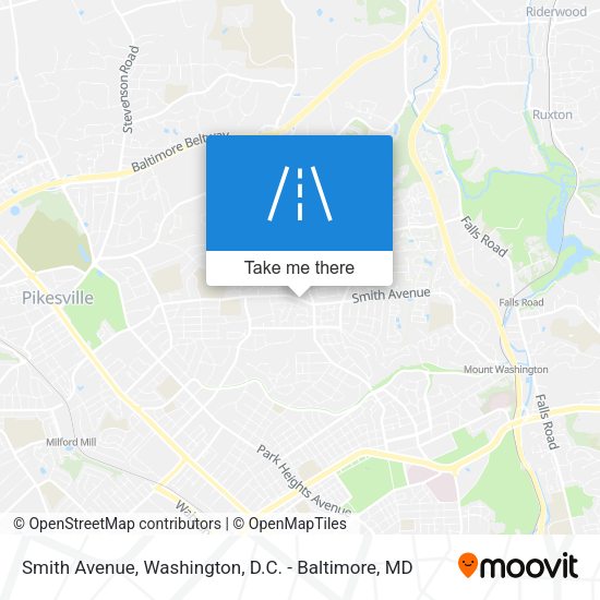 Mapa de Smith Avenue