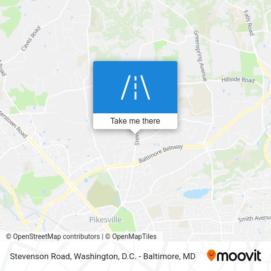 Mapa de Stevenson Road