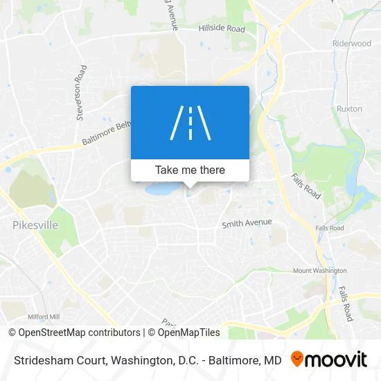 Stridesham Court map
