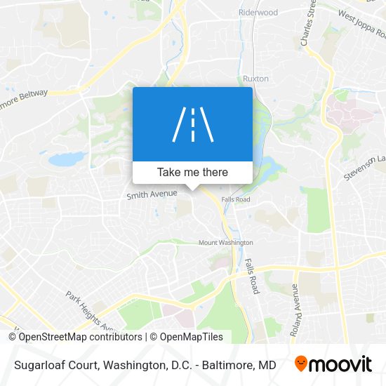 Mapa de Sugarloaf Court