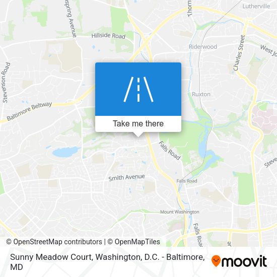 Mapa de Sunny Meadow Court