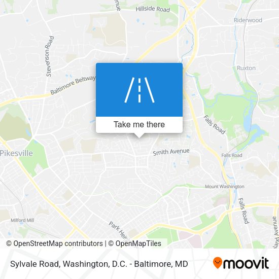 Sylvale Road map
