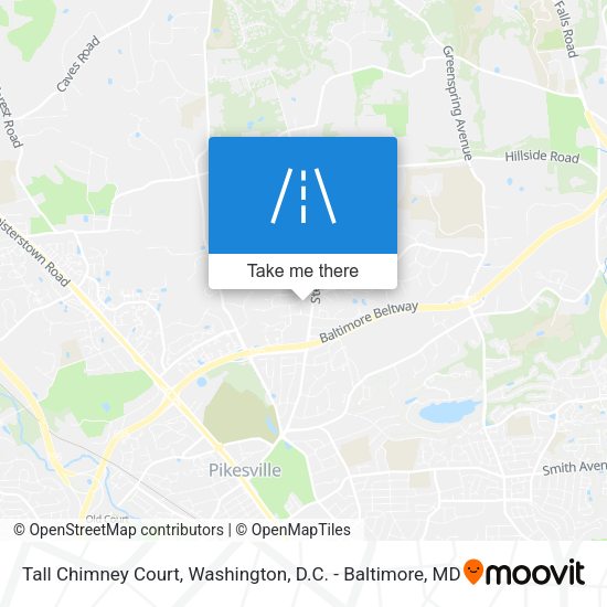 Mapa de Tall Chimney Court