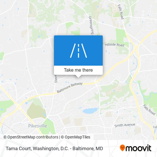 Tama Court map