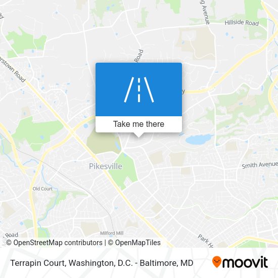 Terrapin Court map