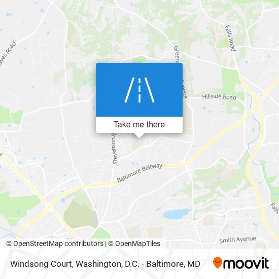 Windsong Court map