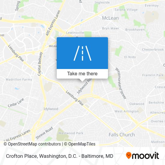 Crofton Place map