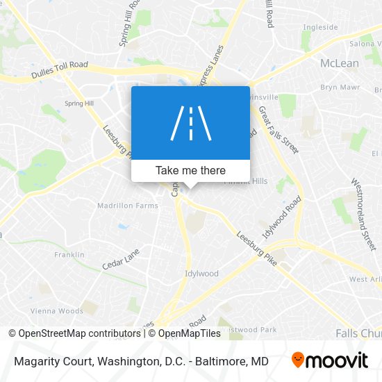 Magarity Court map