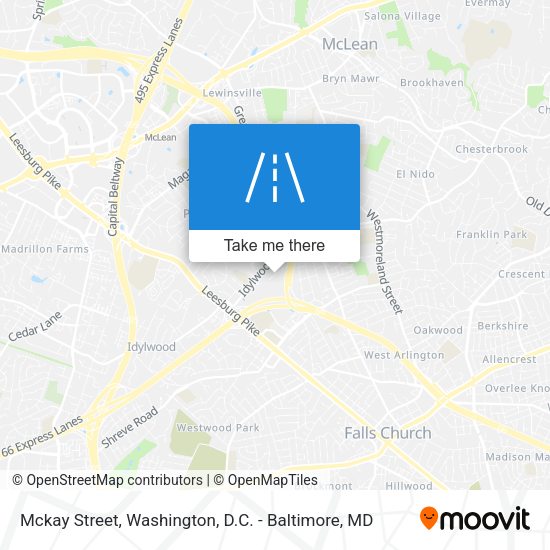Mckay Street map
