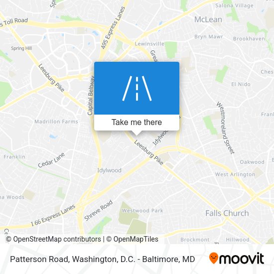 Patterson Road map