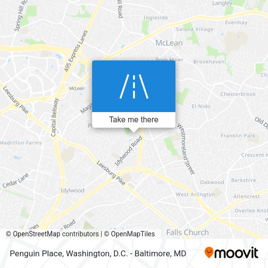 Penguin Place map