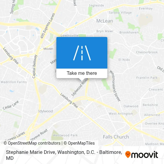 Stephanie Marie Drive map