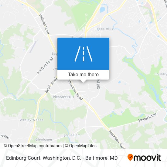 Edinburg Court map