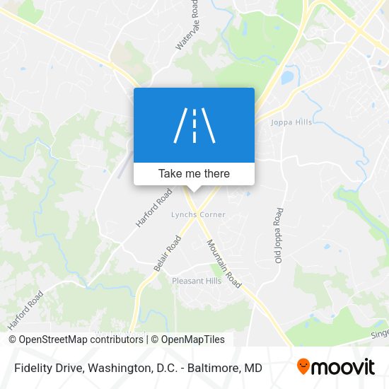 Fidelity Drive map