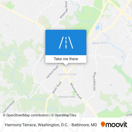 Harmony Terrace map