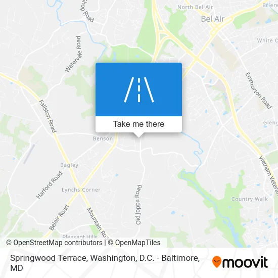 Springwood Terrace map