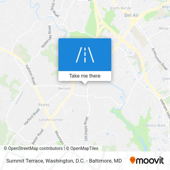 Summit Terrace map