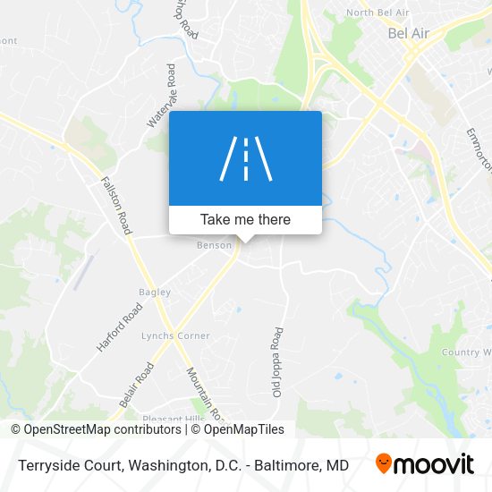 Mapa de Terryside Court