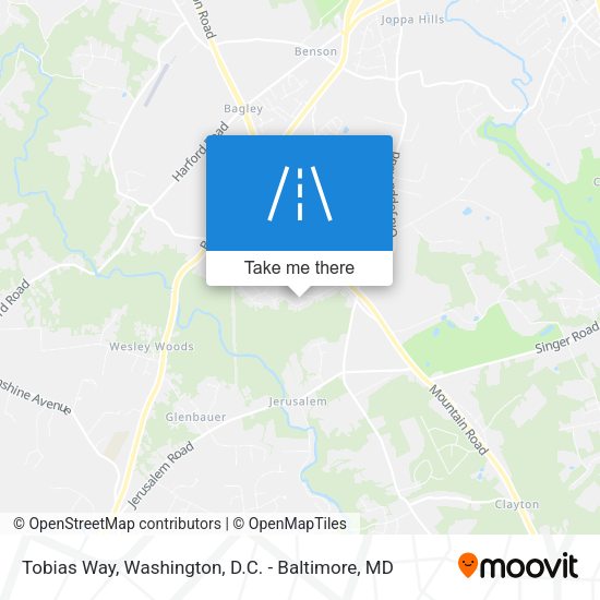 Mapa de Tobias Way