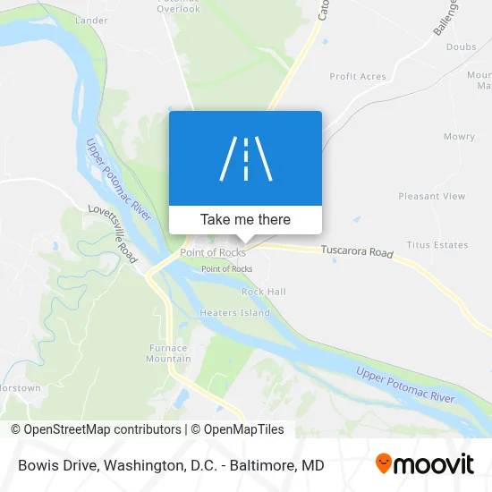 Bowis Drive map