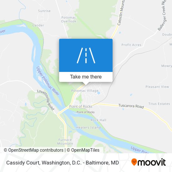 Cassidy Court map