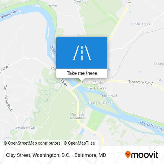 Clay Street map
