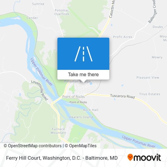 Ferry Hill Court map