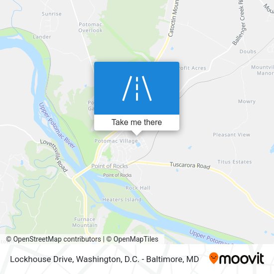 Lockhouse Drive map