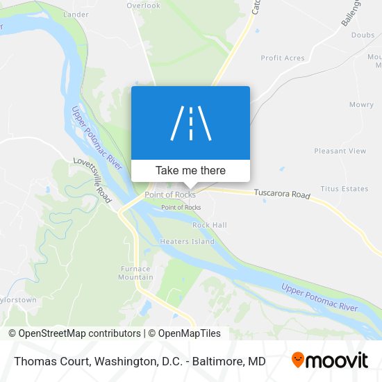 Mapa de Thomas Court