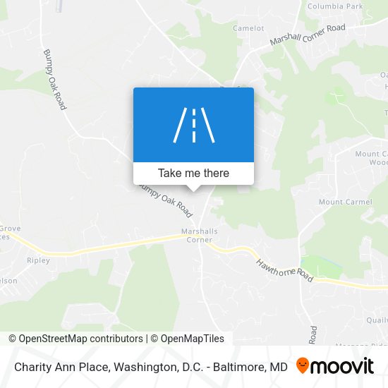 Charity Ann Place map