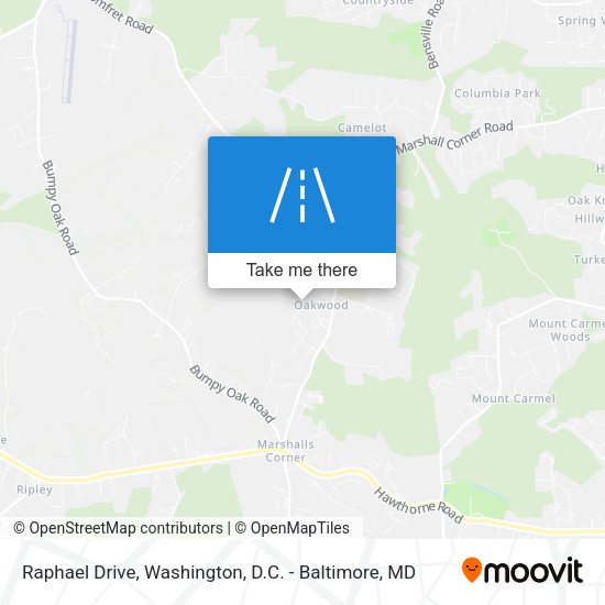 Mapa de Raphael Drive