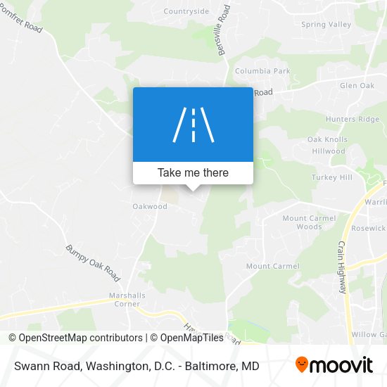 Swann Road map