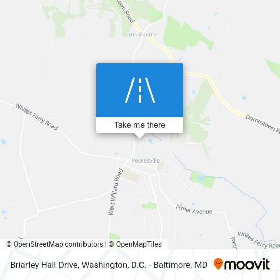 Mapa de Briarley Hall Drive