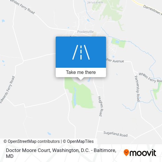 Doctor Moore Court map