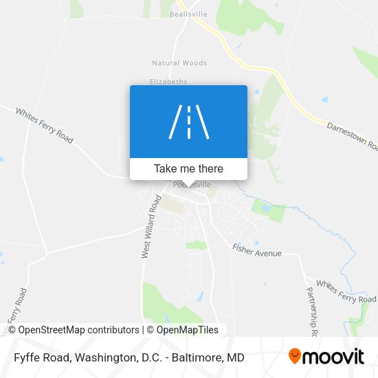 Fyffe Road map