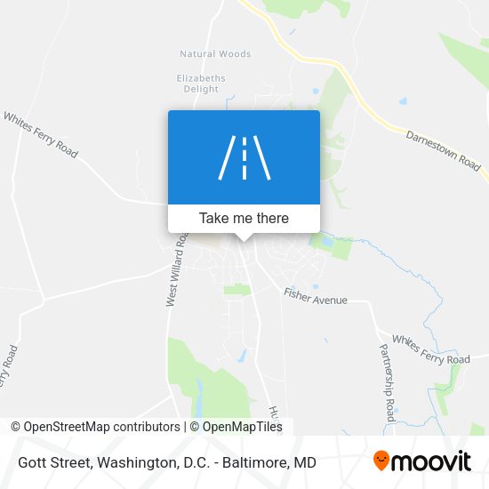 Gott Street map