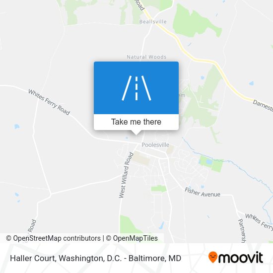 Haller Court map