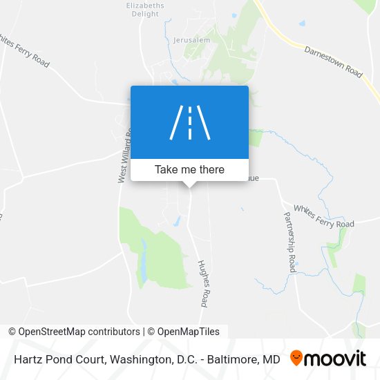 Mapa de Hartz Pond Court