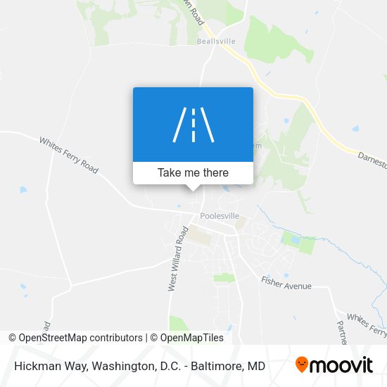 Mapa de Hickman Way
