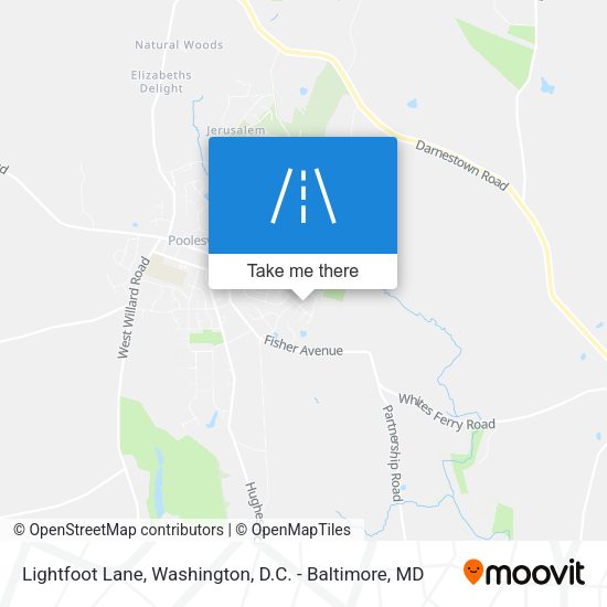 Mapa de Lightfoot Lane