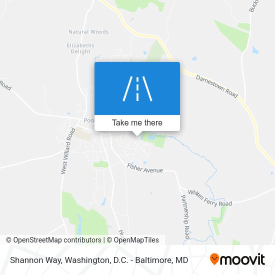 Shannon Way map