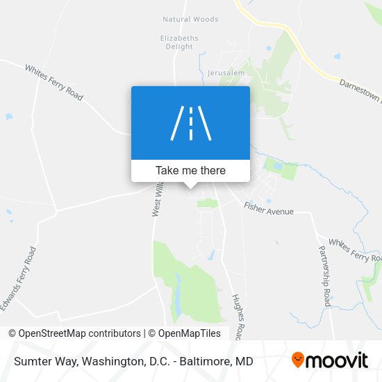 Mapa de Sumter Way