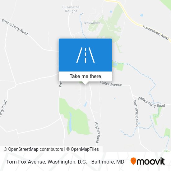 Mapa de Tom Fox Avenue