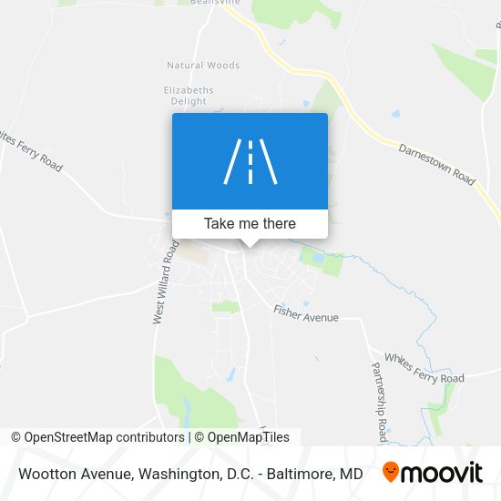 Wootton Avenue map