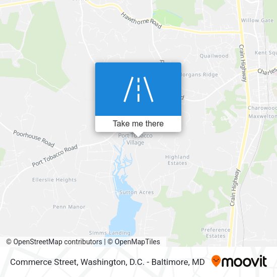 Commerce Street map