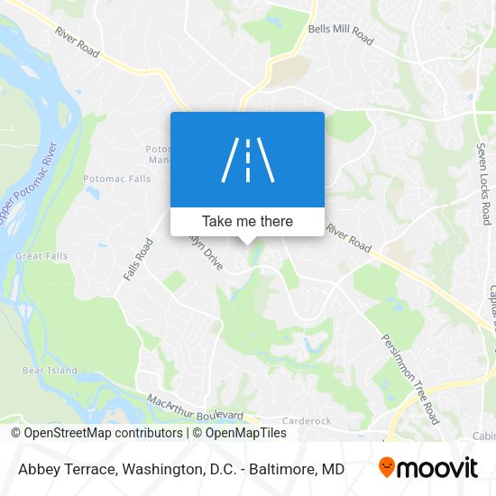 Abbey Terrace map