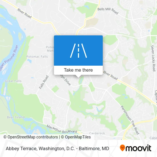 Mapa de Abbey Terrace